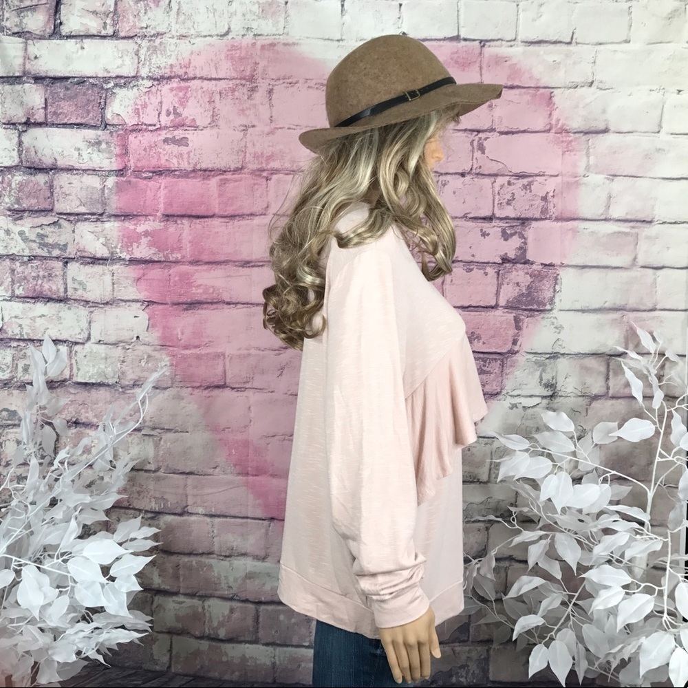 Stylish Blush Pink Shirt, New Without Tags - Picture 2 of 3